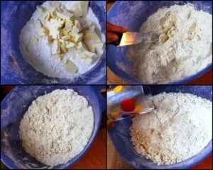Яблучний пай з корицею, лимонним соком, згущеним молоком (соком) Яблучний пай з корицею, лимонним соком, згущеним молоком