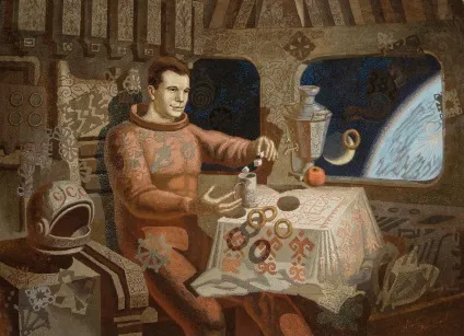 Юрій гагарин меню першого космонавта (космонавта) Юрій гагарин меню першого космонавта