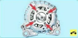 Заміна генератора змінного струму volkswagen polo 2009-2012 (polo) Заміна генератора змінного струму volkswagen polo 2009-2012