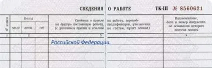 Запис у трудовій книжці про зовнішній сумісництво (трудової) Запис у трудовій книжці про зовнішній сумісництво
