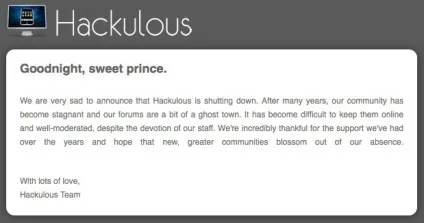 Закриття проекту installous | yak.koshachek.com