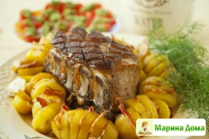 Запечена корейка з картоплею - смачні рецепти у марини будинку (часу) Запечена корейка з картоплею - смачні рецепти у марини будинку