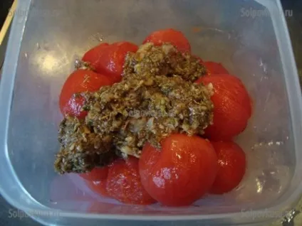 Закуска з помідорів чері - лисі помідори (помідори) Закуска з помідорів чері - лисі помідори