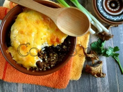 Запіканка з гречки з куркою і грибами - покроковий рецепт з фото, різний