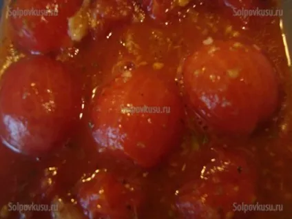 Закуска з помідорів чері - лисі помідори (помідори) Закуска з помідорів чері - лисі помідори