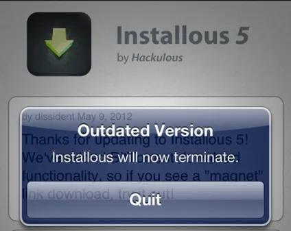 Закриття проекту installous