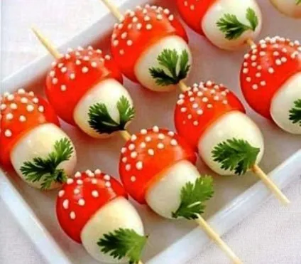 Закуски з помідорів чері (закуски з помідорів чері) Закуски з помідорів чері