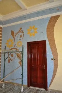 Рідкі шовкові шпалери, ремонт-вузол (рідкі) Рідкі шовкові шпалери, ремонт-вузол