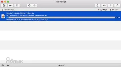 Програми для торрентів на mac os x transmission - кращий безкоштовний клієнт, новини iphone, ipad і