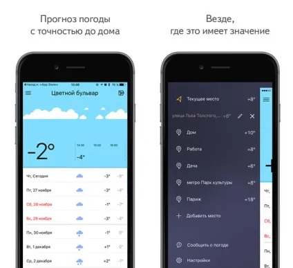 Прогноз погоди з точністю до будинку »Яндекс випустив новий додаток а для iphone, - новини з