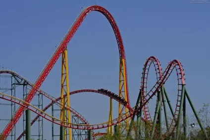 10 Самих страшних американських гірок у світі - новини в фотографіях (Fuji-Q Highland Фудзі-Йосіда префектура) 10 Самих страшних американських гірок у світі - новини в фотографіях