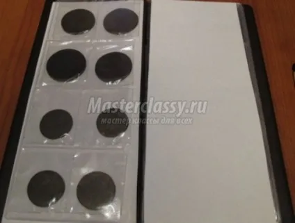 Альбом для колекційних монет своїми руками (колекційних) Альбом для колекційних монет своїми руками
