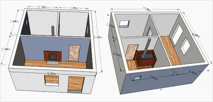 Баня з газобетону своїми руками проекти, відгуки, обробка (лазня) Баня з газобетону своїми руками проекти, відгуки, обробка