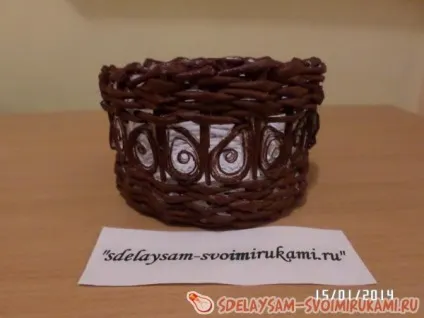 Ажурна кошик, майстер-клас своїми руками