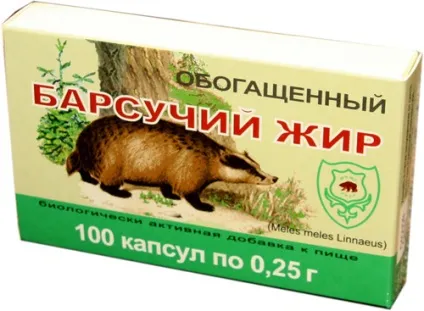 Борсуковий жир при туберкульозі (борсуковий) Борсуковий жир при туберкульозі