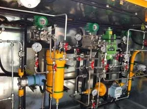 Блок редукування газу