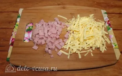 Млинці з шинкою і сиром рецепт з фото - покрокове приготування млинців з шинкою і сиром (млинці з шинкою і сиром рецепт) Млинці з шинкою і сиром рецепт з фото - покрокове приготування млинців з шинкою і сиром