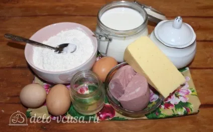 Млинці з шинкою і сиром рецепт з фото - покрокове приготування млинців з шинкою і сиром (млинці з шинкою і сиром) Млинці з шинкою і сиром рецепт з фото - покрокове приготування млинців з шинкою і сиром