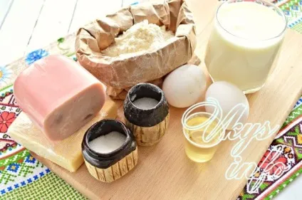 Млинці з шинкою і сиром рецепт з фото (сир) Млинці з шинкою і сиром рецепт з фото