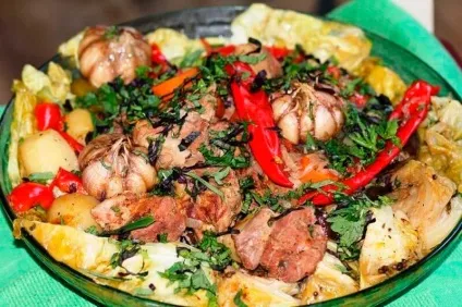 Страви з м'яса в узбецької кухні (м'яса) Страви з м'яса в узбецької кухні