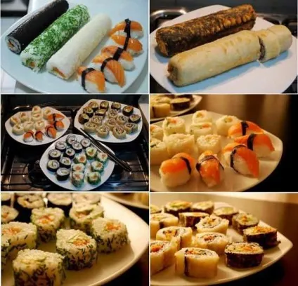 Страви з морепродуктів як приготувати суші в домашніх умовах (закуски) Страви з морепродуктів як приготувати суші в домашніх умовах
