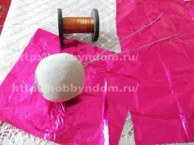 Букет з цукерок - вишня