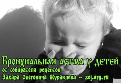 Бронхіальна астма у дітей - лікування народними засобами, лікування в домашніх умовах (лікування) Бронхіальна астма у дітей - лікування народними засобами, лікування в домашніх умовах