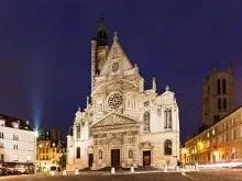 Церква сен-Жермен-де-пре в Парижі (фр (сен-Жермен-де-пре) Церква сен-Жермен-де-пре в Парижі (фр