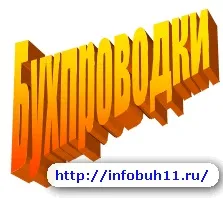 Бух проводки, приклади проводок