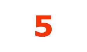 Число 5 і його значення в нумерології
