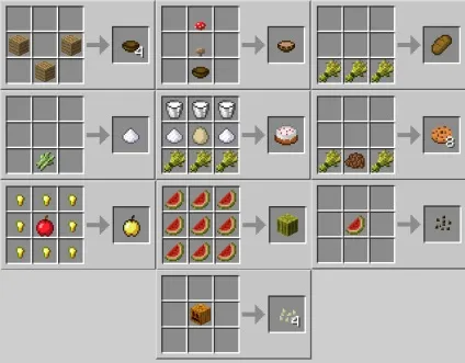 Що можна зробити в майнкрафт або рецепти minecraft (minecraft) Що можна зробити в майнкрафт або рецепти minecraft