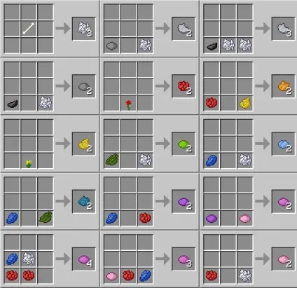 Що можна зробити в майнкрафт або рецепти minecraft (рецепти) Що можна зробити в майнкрафт або рецепти minecraft