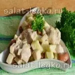 Данська картопляний салат з шинкою (картопля) Данська картопляний салат з шинкою