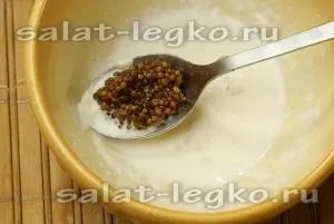 Данська картопляний салат з шинкою (перець чорний) Данська картопляний салат з шинкою