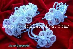 Квітка з мережива своїми руками (мережива) Квітка з мережива своїми руками