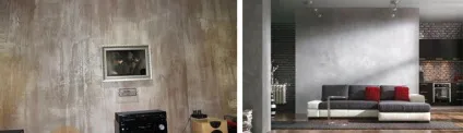 Декоративна штукатурка під бетон технологія нанесення по кроках, фото в інтер'єрі (нанесення) Декоративна штукатурка під бетон технологія нанесення по кроках, фото в інтер'єрі