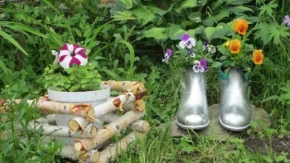 Квіткові клумби на дачі своїми руками фото з підручних засобів (своїми) Квіткові клумби на дачі своїми руками фото з підручних засобів