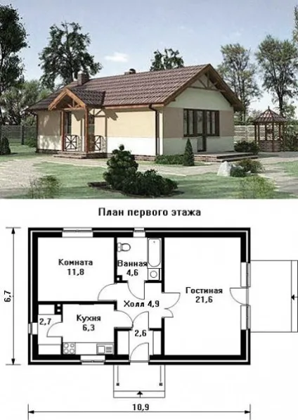 Дачні будинки з бруса економ-класу базова комплектація, розміри, ціни (дачні будинки з бруса економ-класу) Дачні будинки з бруса економ-класу базова комплектація, розміри, ціни
