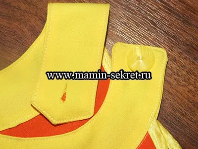 Дитяче плаття з круглою кокеткою (круглої) Дитяче плаття з круглою кокеткою