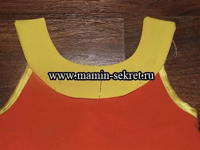 Дитяче плаття з круглою кокеткою (плаття) Дитяче плаття з круглою кокеткою