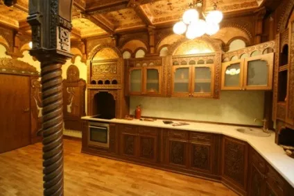 Дизайн кухні в українському національному стилі, designu (український стиль кухні) Дизайн кухні в українському національному стилі, designu