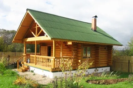 Дизайн веранди лазні, красивий будинок і сад (лазні) Дизайн веранди лазні, красивий будинок і сад