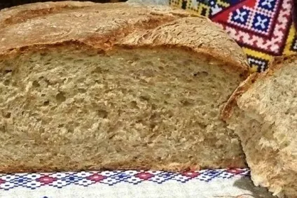Домашній хліб з висівками, чудова ложечка (висівками) Домашній хліб з висівками, чудова ложечка