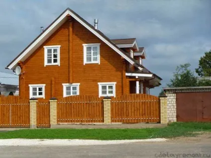 Будинки з бруса від компанії дитинець