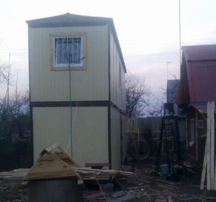 Будинок з побутівок - досвід будівництва та проживання, відгук про плюси і мінуси (будівництва) Будинок з побутівок - досвід будівництва та проживання, відгук про плюси і мінуси