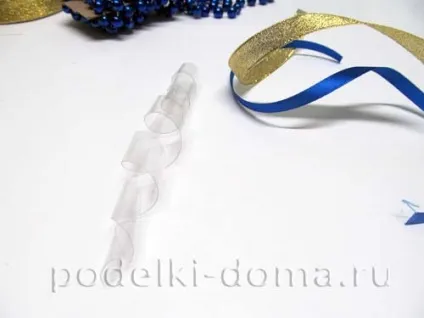Ялинкова іграшка бурулька з пластикової пляшки (майстер-клас), коробочка ідей і майстер-класів (пляшки) Ялинкова іграшка бурулька з пластикової пляшки (майстер-клас), коробочка ідей і майстер-класів