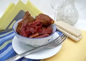 Рецепт тушкована куряча гомілка (куряча) Рецепт тушкована куряча гомілка