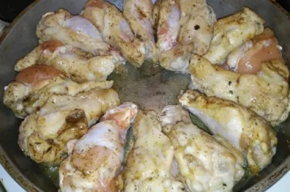Рецепт курячий мішечок покроковий з фотографіями