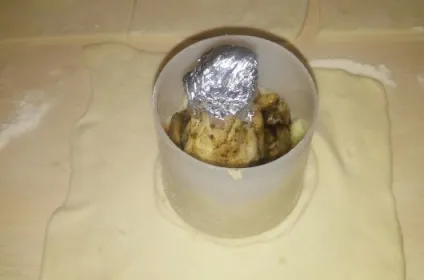 Рецепт курячий мішечок покроковий з фотографіями