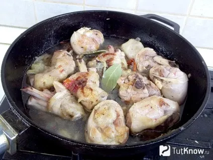 Рецепт тушкована куряча гомілка (тушкована курка) Рецепт тушкована куряча гомілка